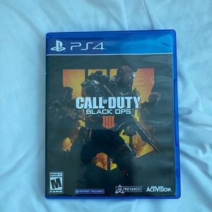 Ps4 Call of Duty Black Ops game